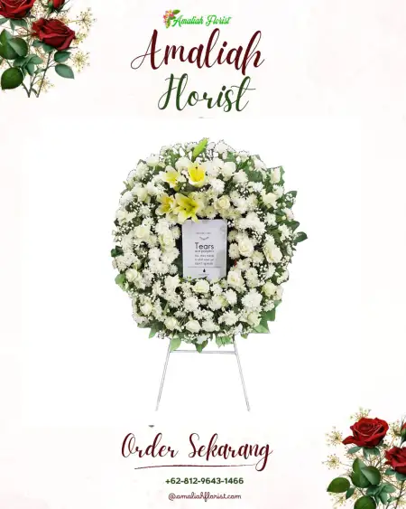 Krans Bunga Duka Jati Padang